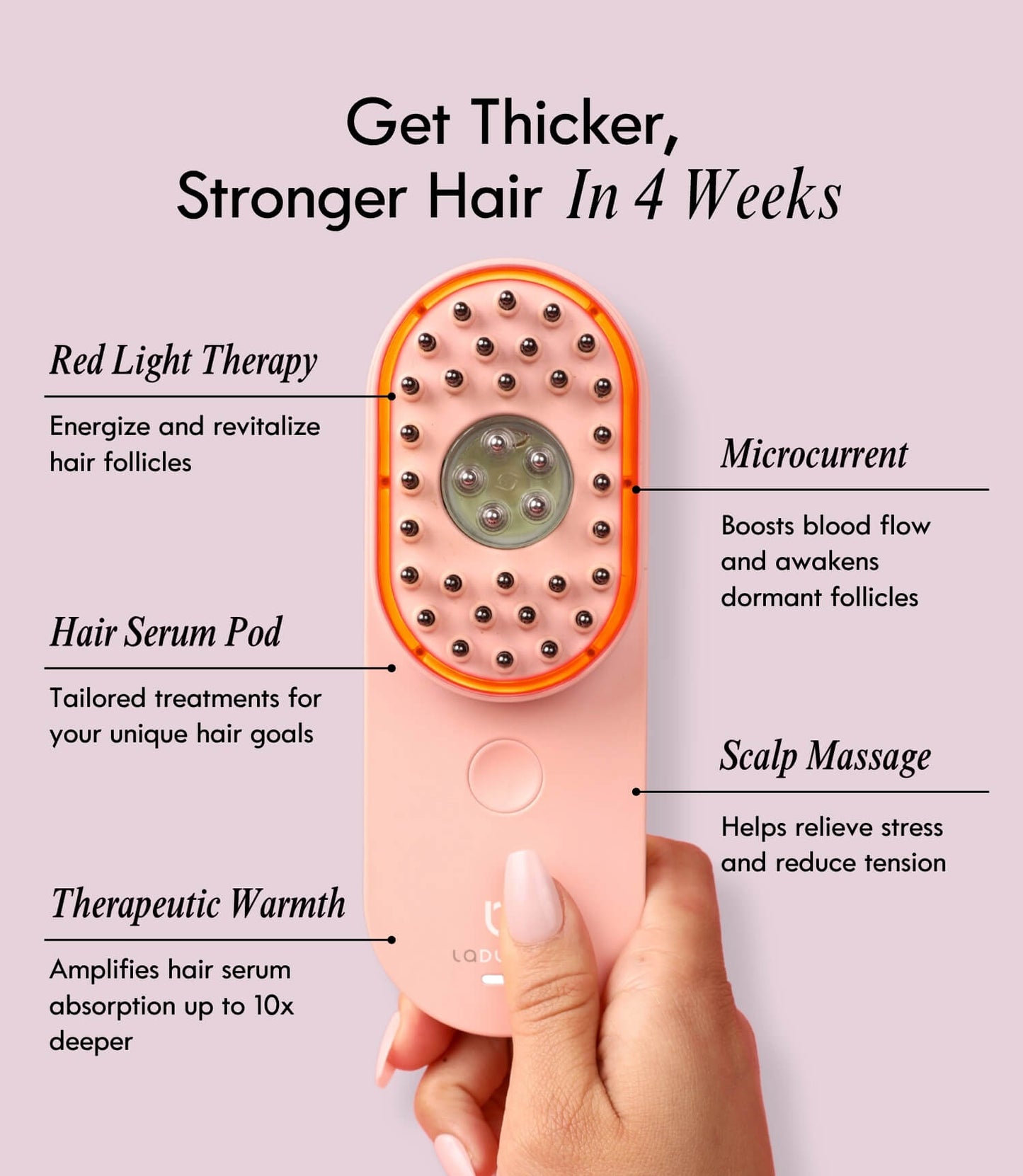 Laduora DUO 4-in-1 Pod Based Scalp & Hair Care Device