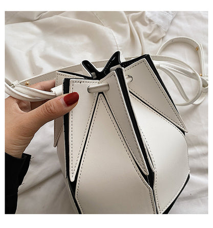 Foldable Bucket Crossbody Bag