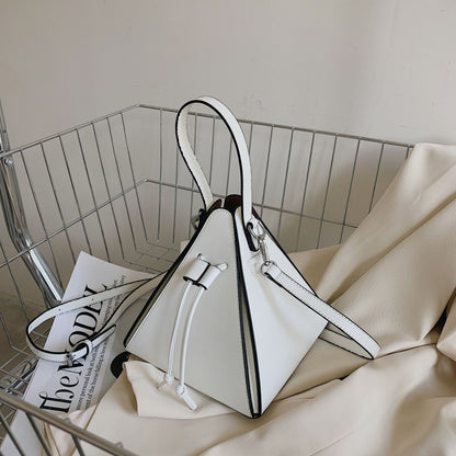 Geometric Triangle Crossbody Bag