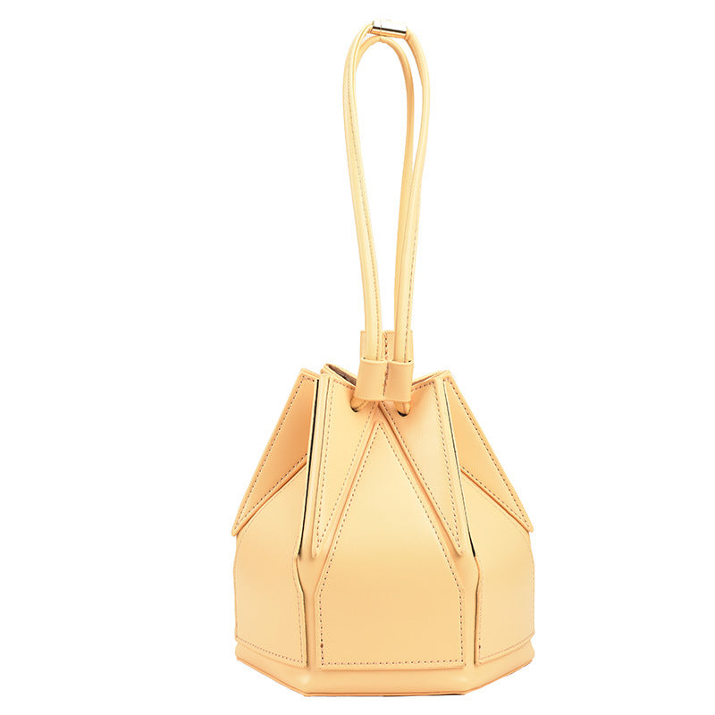 Foldable Bucket Crossbody Bag