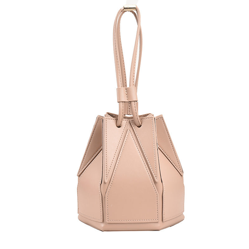 Foldable Bucket Crossbody Bag
