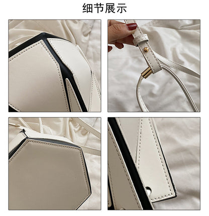 Foldable Bucket Crossbody Bag