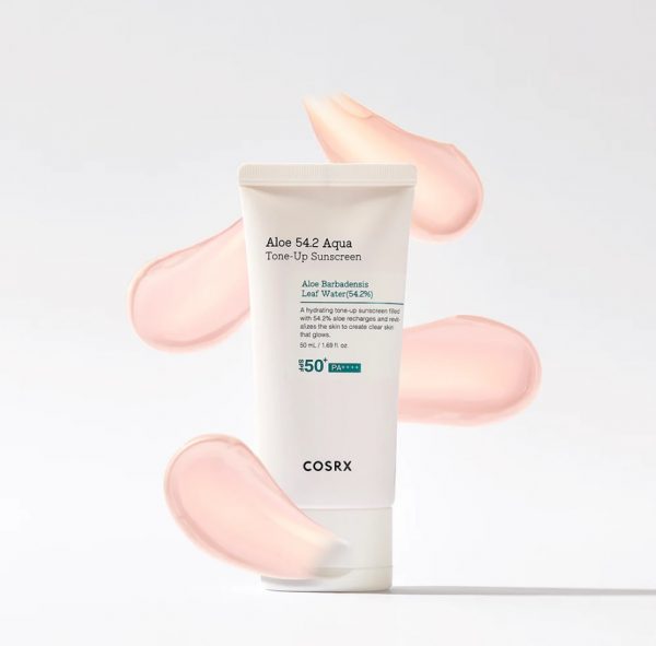 Cosrx Aloe 54.2 Aqua Tone-Up Sunscreen SPF50+ PA++++