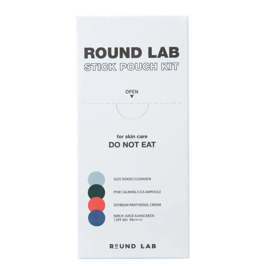 Round Lab Stick Pouch Kit
